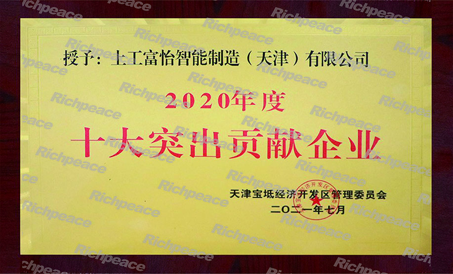 十大突出貢獻企業(yè)